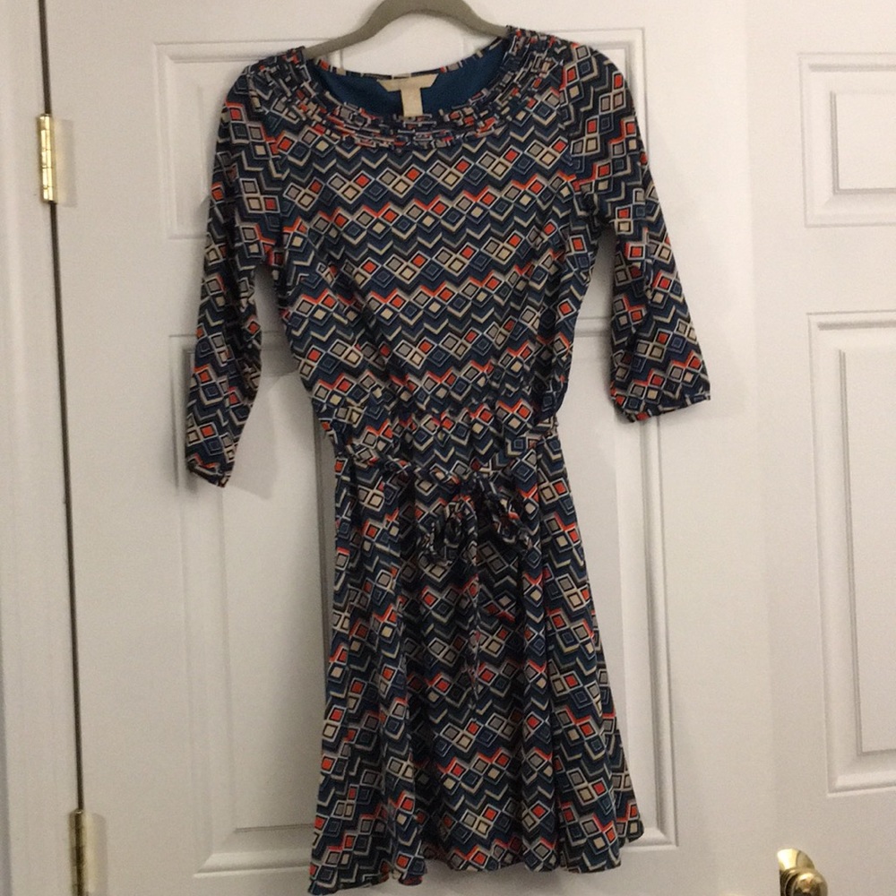 Banana Republic geometric dress